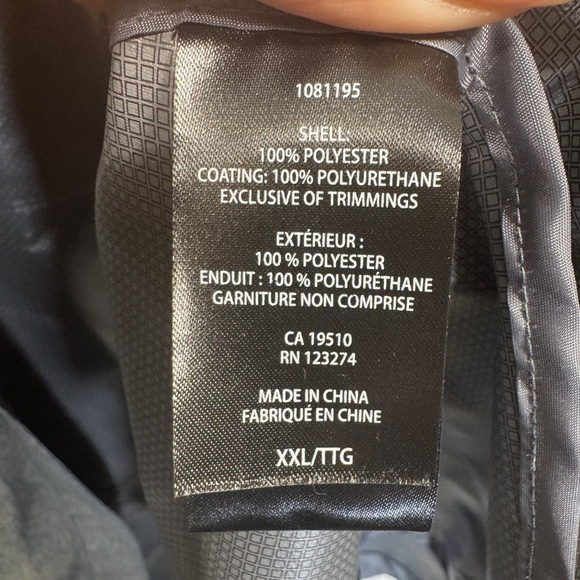 Paradox Rain Jacket Womens Size XXL Dark Gray Waterproof Full Zip Hooded - Picture 2 of 9